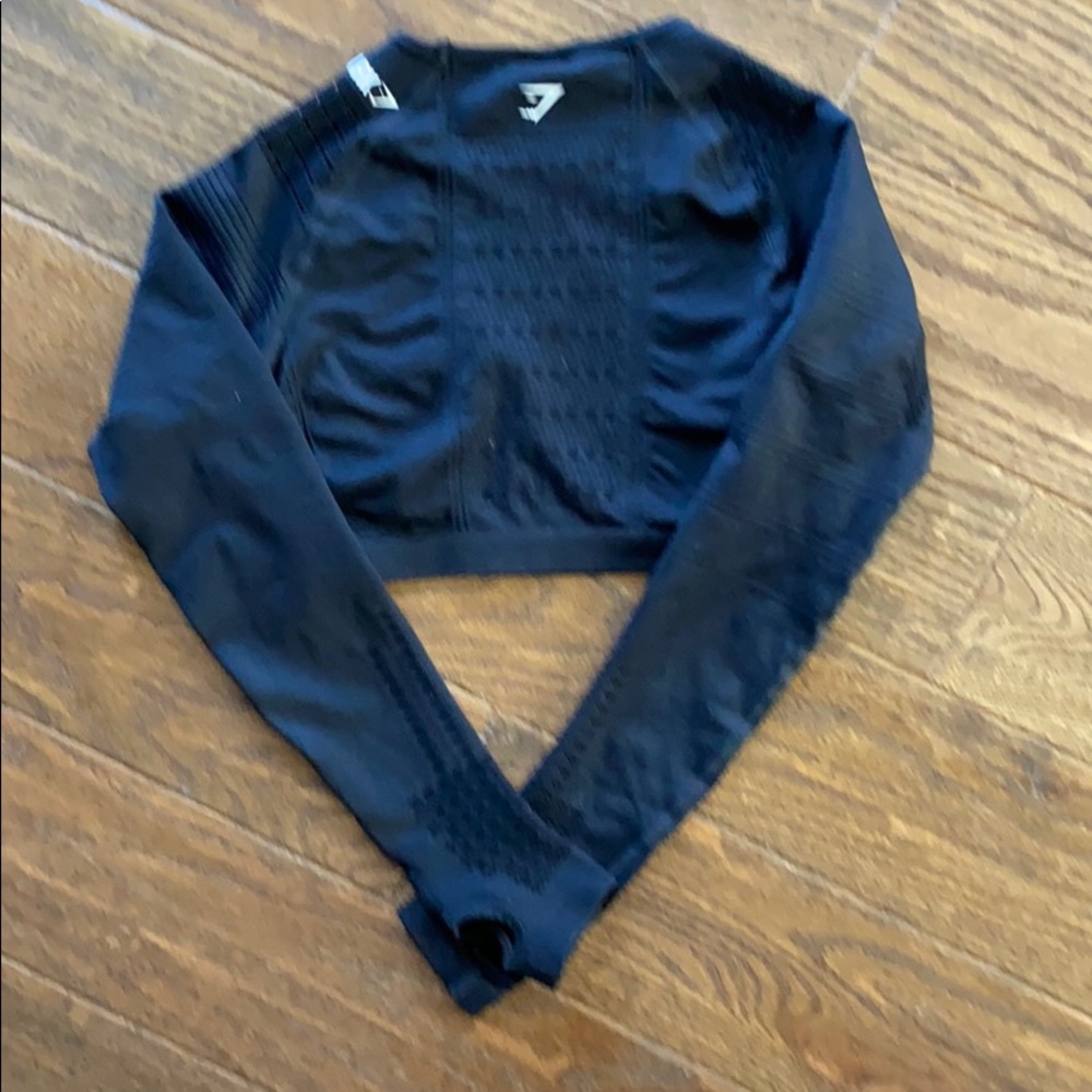 Gymshark black crop - Picture 3 of 5